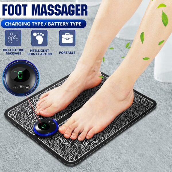 EMS Body Massager – Neck & Foot Relief Mat - Image 3