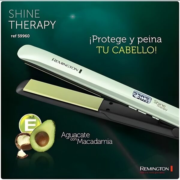 Remington Shine Therapy Flat Iron | Ceramic Straightener - Image 2