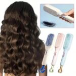 Self-Cleaning Telescopic Hair Brush with Box