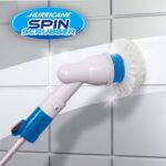 Rechargeable Spin Scrubber for Tile Cleaning