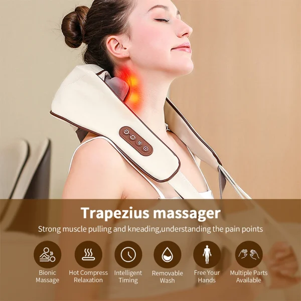 Wireless Neck & Shoulder Massager