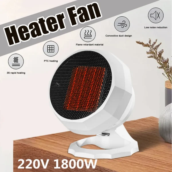 Mini 1800W Portable Electric Heater