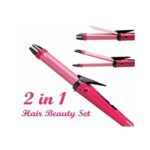 2-in-1 Hair Straightener & Curler