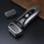 Cordless Electric Shaver & Clippers Travel Kit