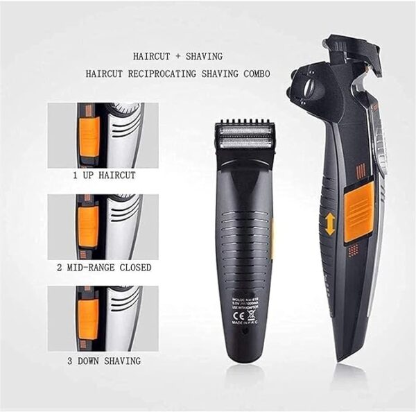 Cordless Electric Shaver & Clippers Travel Kit - Image 7