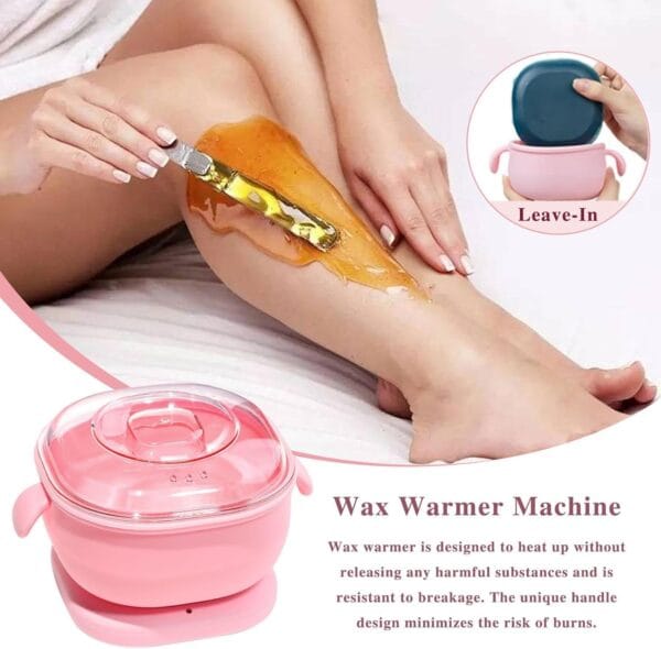 Silicone Wax Heater - Quick & Easy Hair Removal