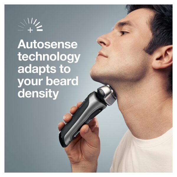 Cordless Electric Shaver & Clippers Travel Kit - Image 4