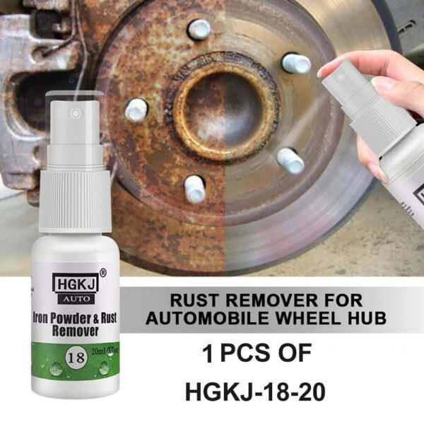 HGKJ Car Care Set: Scratch Repair, Leather Cleaner & Rust Remover - Image 3