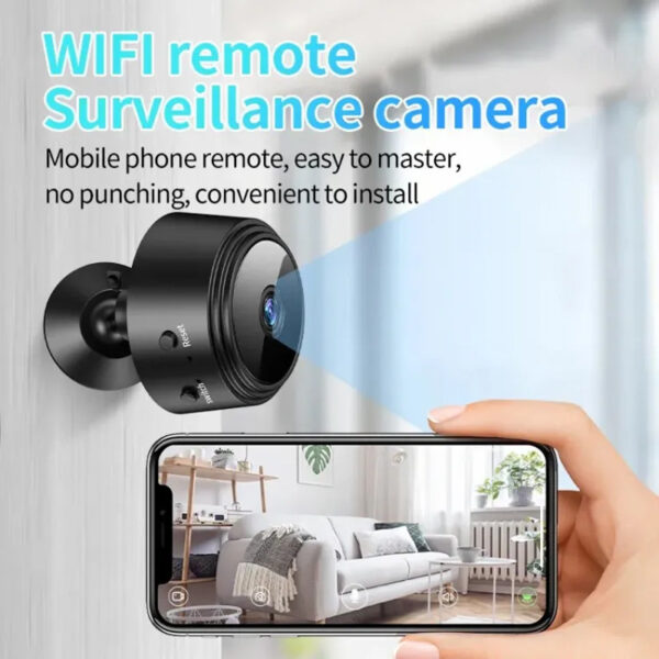 A9 Mini HD 1080p WiFi Spy Camera with Motion Detection & Night Vision - Image 2