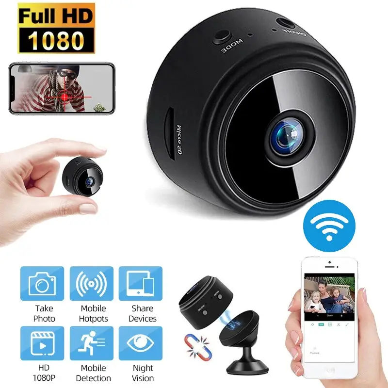 A9 Mini HD 1080p WiFi Spy Camera 10