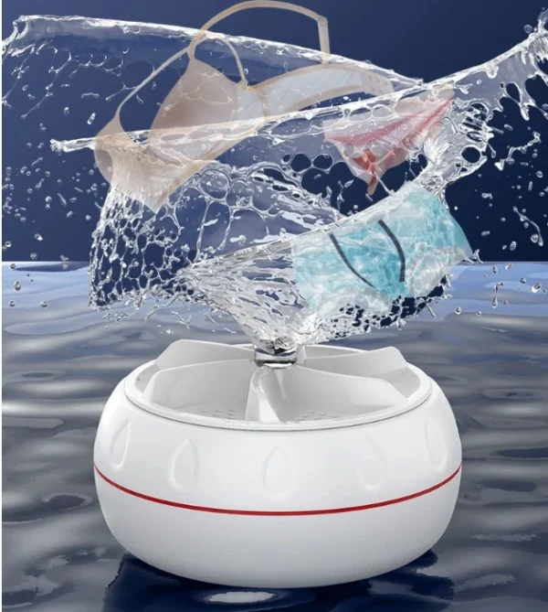 Portable Mini Ultrasonic Washing Machine - Image 4