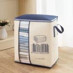 Large Non-Woven Portable Clothes Storage Bag