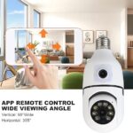 2MP WiFi Light Bulb Security Camera - 360°