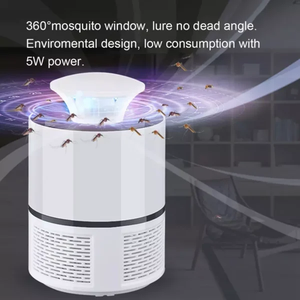 Mosquito Trap Lamp | USB UV Bug Repellent - Image 4