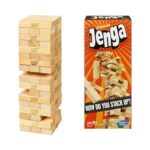 Classic Jenga Wooden Stacking Game for Kids & Adults