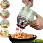 4-in-1 Electric Veggie Chopper & Slicer