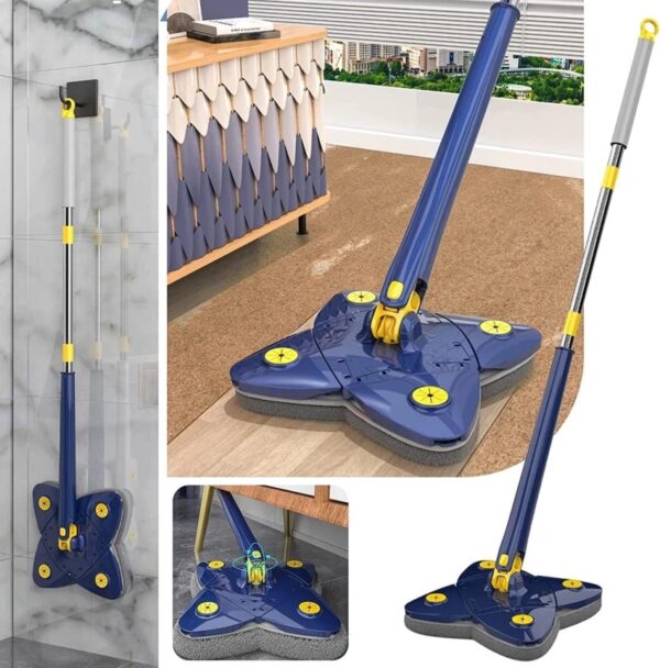 360° Rotatable Self-Wringing Mop