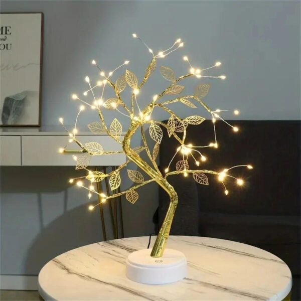 USB Tree LED Table Lamp - Image 2